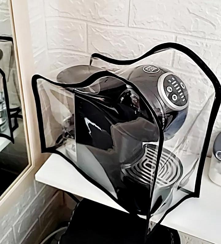 Capa de cafeteira dolce gusto Genio PLÁSTICO CRISTAL GROSSO - mo