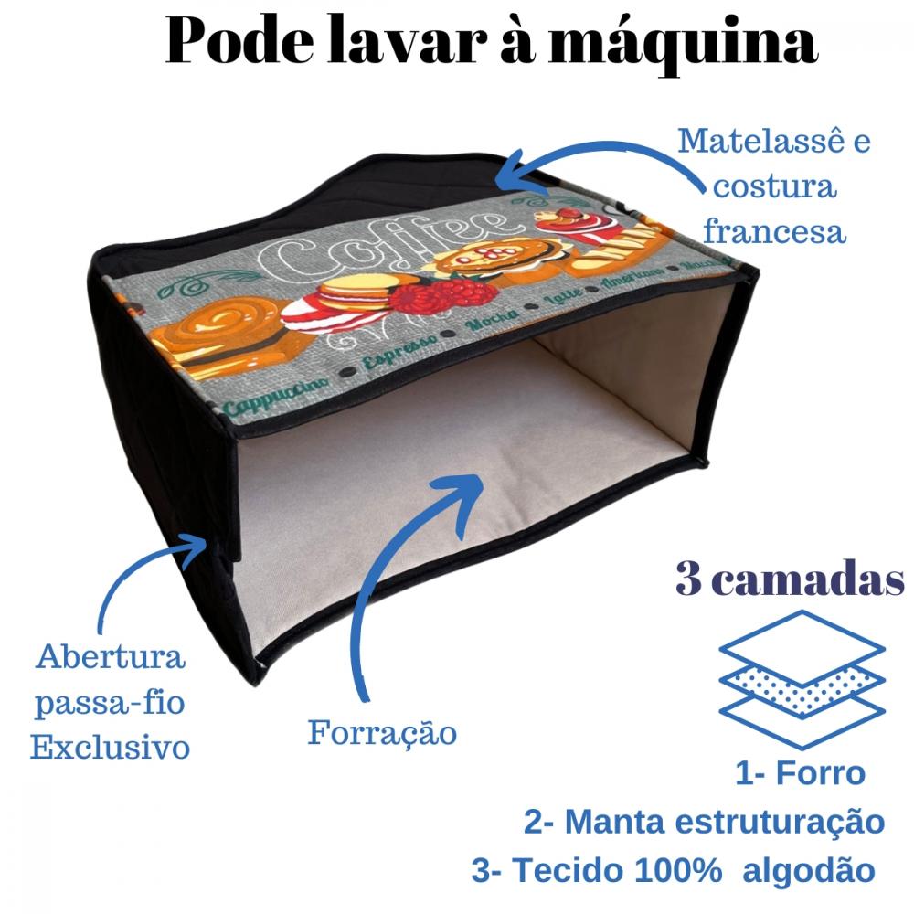 Capa para cafeteira dolce gusto GENIO estruturada alta qualidade