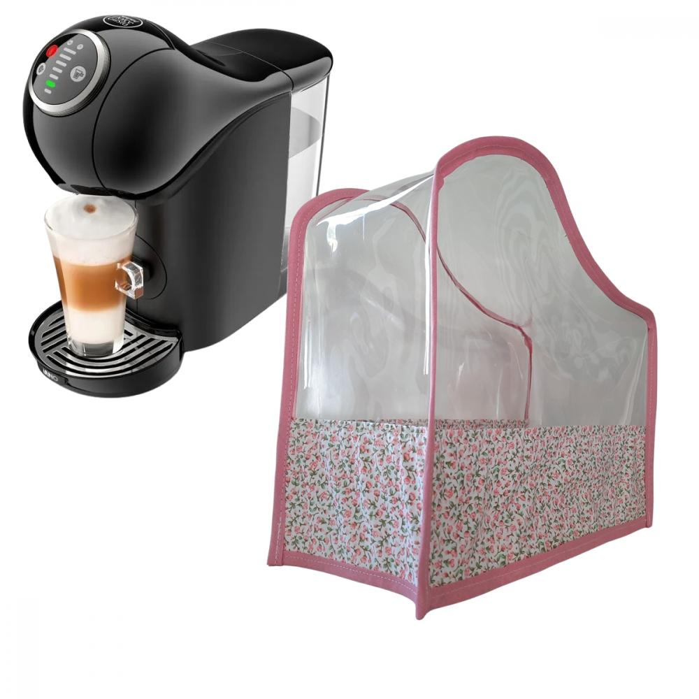 capa para cafeteira dolce gusto Genio PLÁSTICO CRISTAL GROSSO e