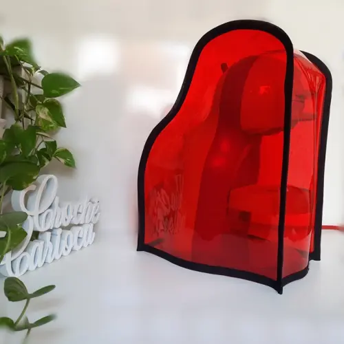 capa de plástico cristal grosso para cafeteira dolce gusto mini 