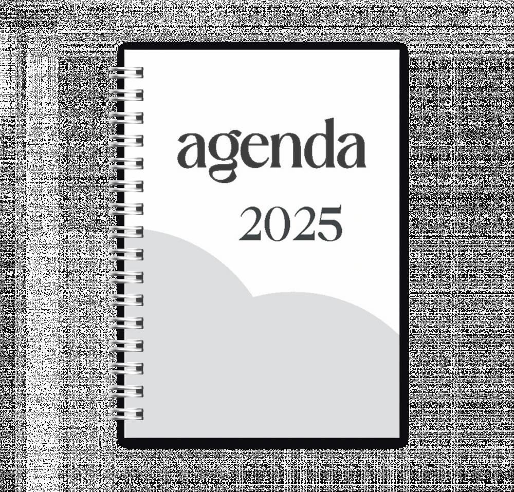 Agenda 2025 1 Dia Por Página sem Horas - Arquivo Digital