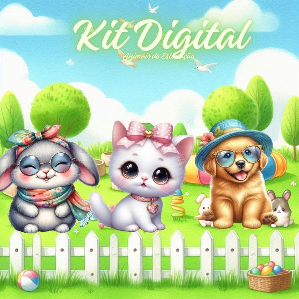 Kit Digital Animais de Estimação