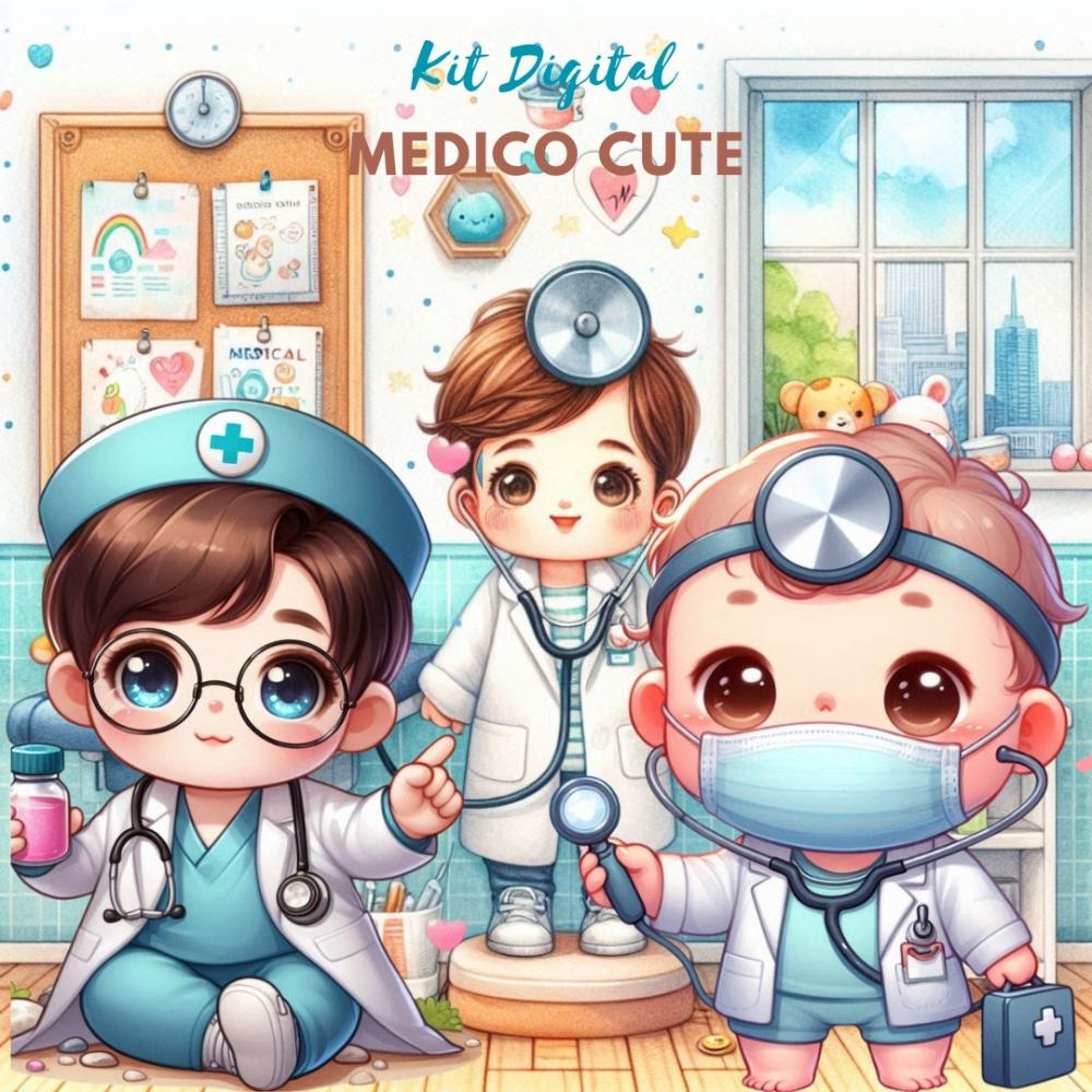 Kit Digital Bebê Médico