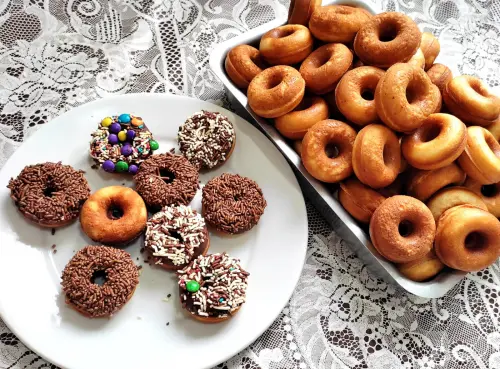 Deliciosos Mini Donuts para diversas ocasiões.