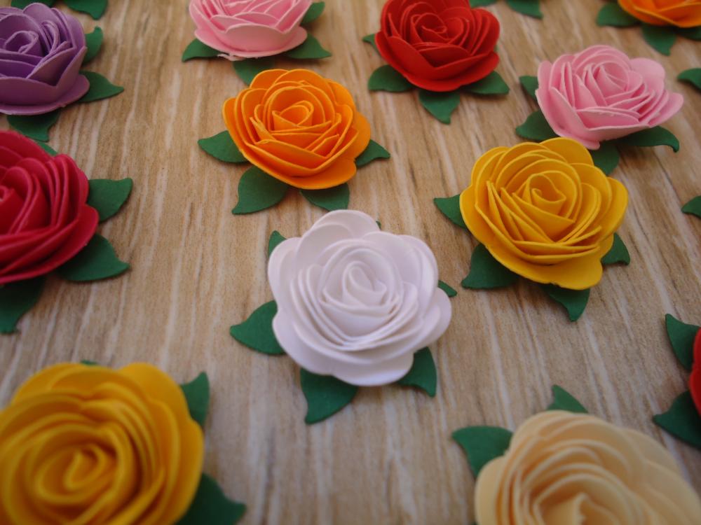 Mini Flor de Papel