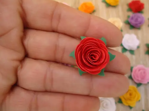 Mini Flor de Papel