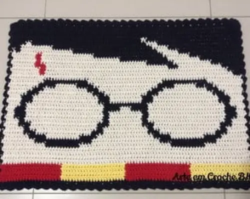 Tapete Croche Harry Potter