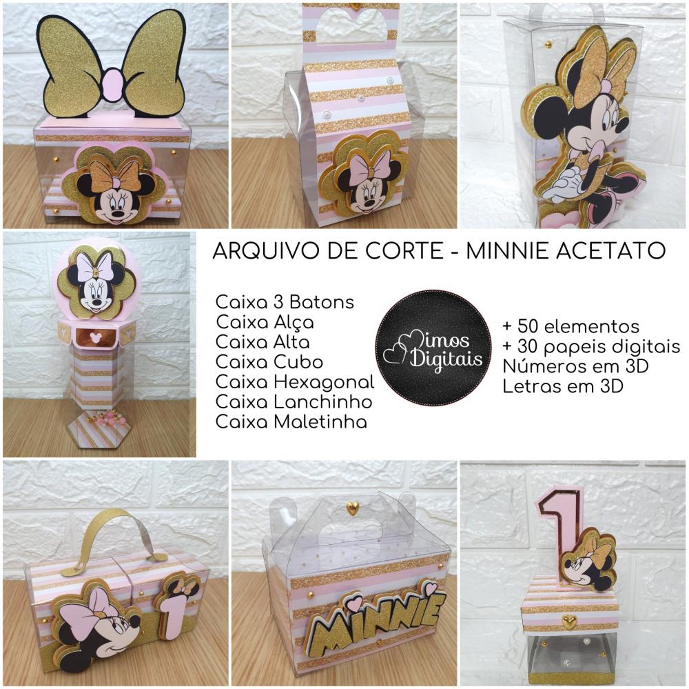 Arquivo de Corte Minnie Acetato