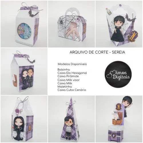 Arquivo de Corte Wandinha - 0018