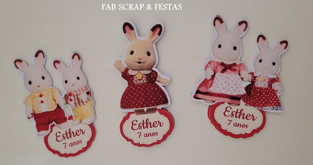 Aplique para Tubete Sylvanian Families