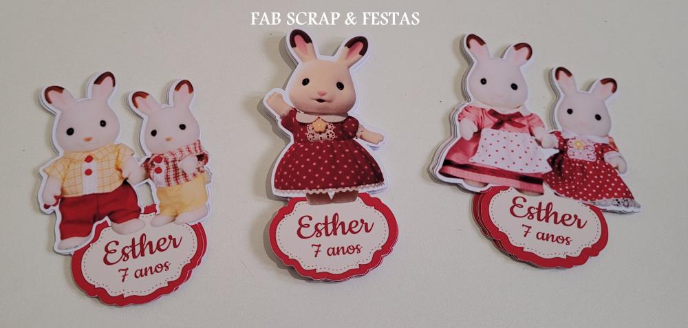 Aplique para Tubete Sylvanian Families