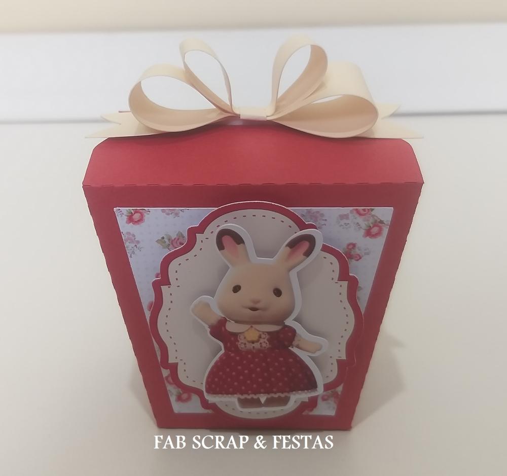 CAIXA SUSHI SYLVANIAN FAMILIES FLORAL