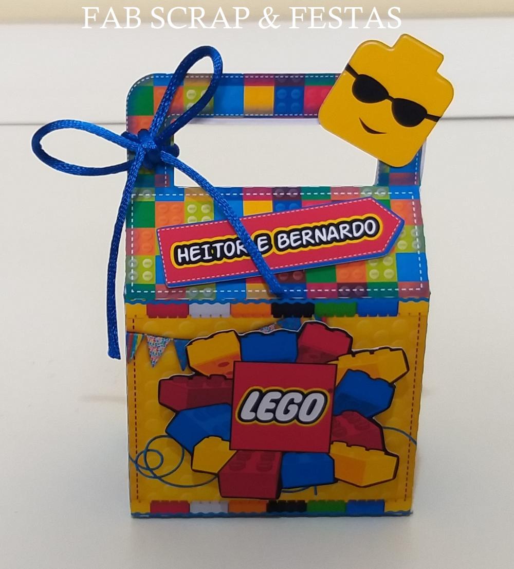 CAIXA MALETA LEGO