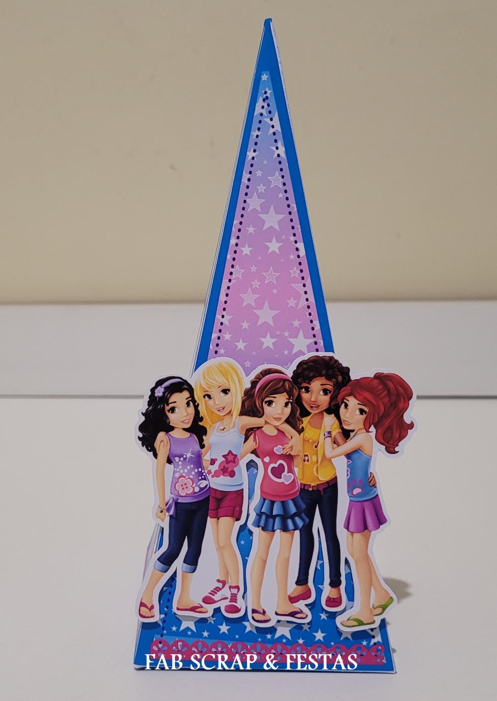 CAIXA PIRAMIDE LEGO FRIENDS