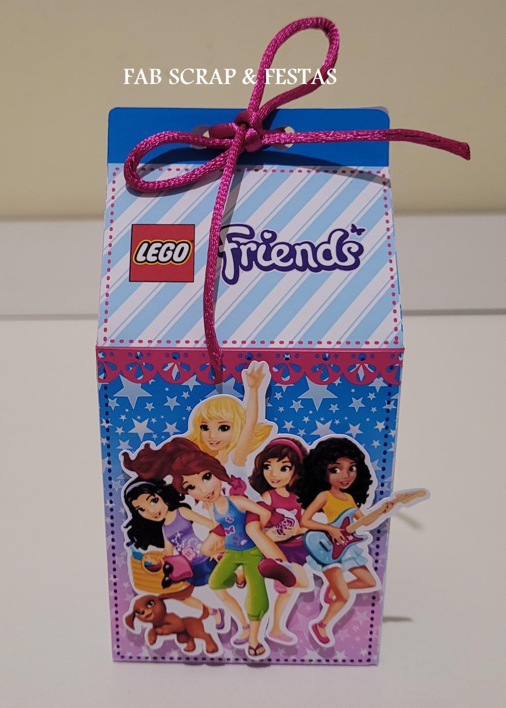 CAIXA MILK LEGO FRIENDS