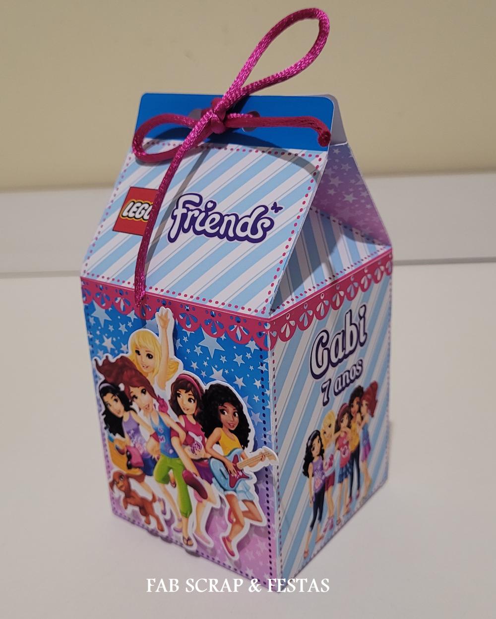 CAIXA MILK LEGO FRIENDS