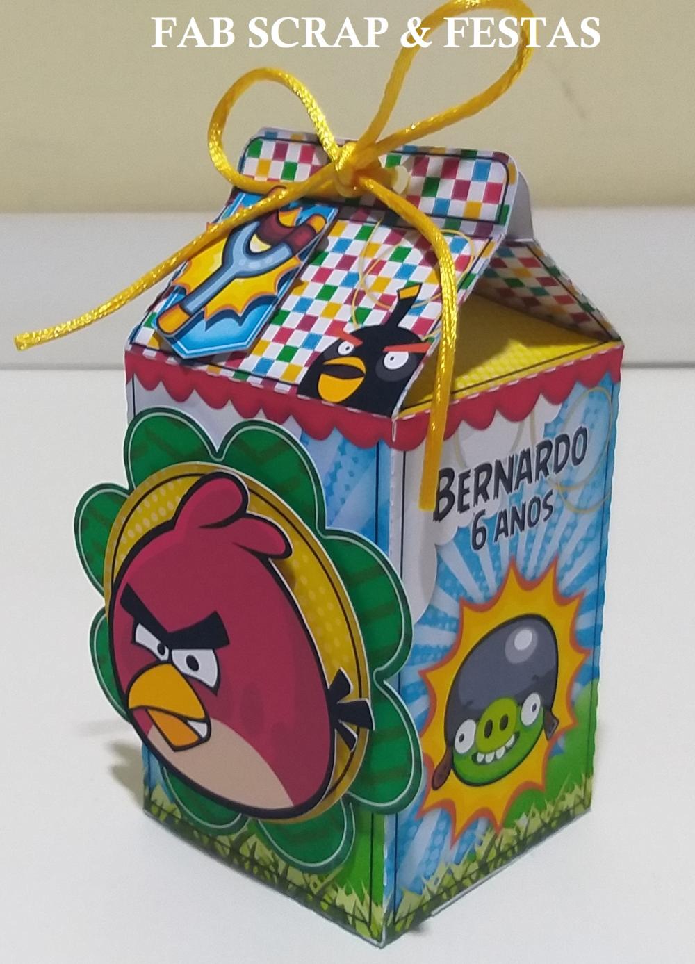 CAIXA MILK ANGRY BIRDS