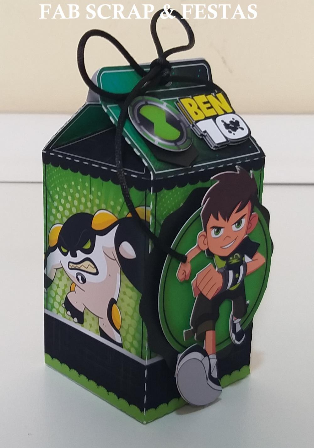 CAIXA MILK BEN 10