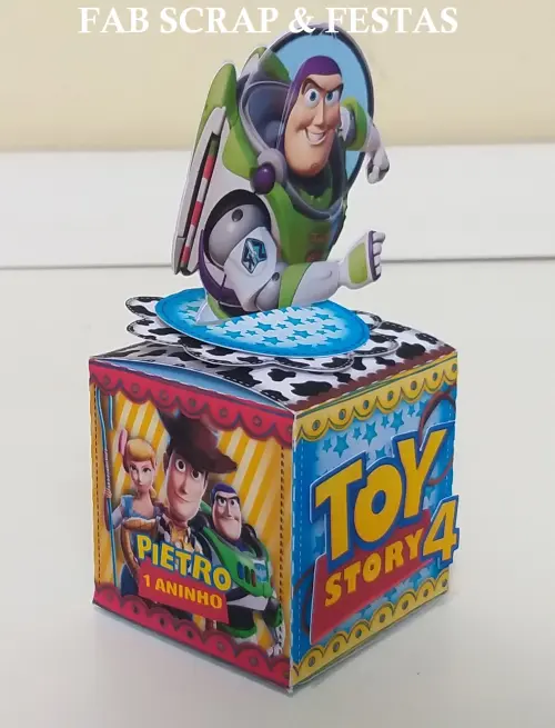 CAIXA CUBO TOY STORY