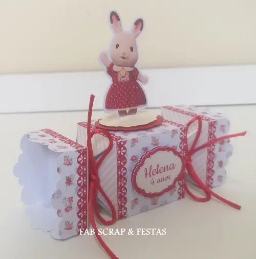 CAIXA BALA SYLVANIAN FAMILIES FLORAL