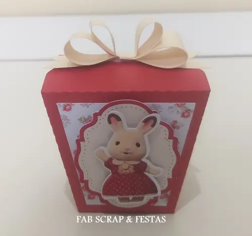 CAIXA SUSHI SYLVANIAN FAMILIES FLORAL