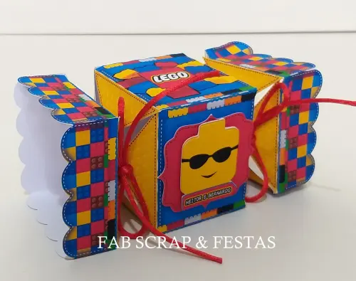 CAIXA BALA LEGO