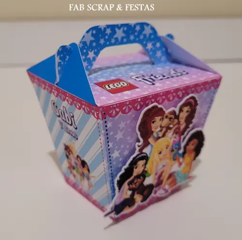 CAIXA SUSHI COM ALÇA LEGO FRIENDS