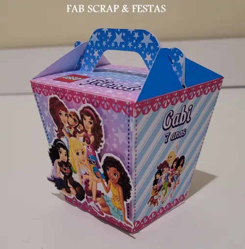 CAIXA SUSHI COM ALÇA LEGO FRIENDS