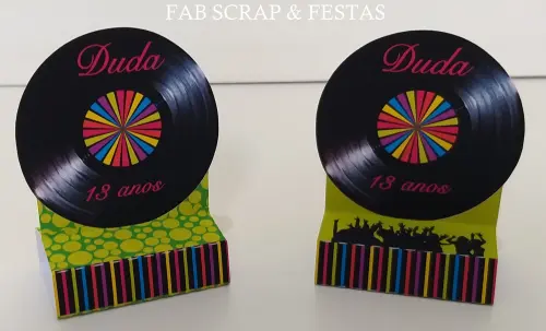 PORTA CHOCOLATE DUPLO MUSICA BALADA NEON