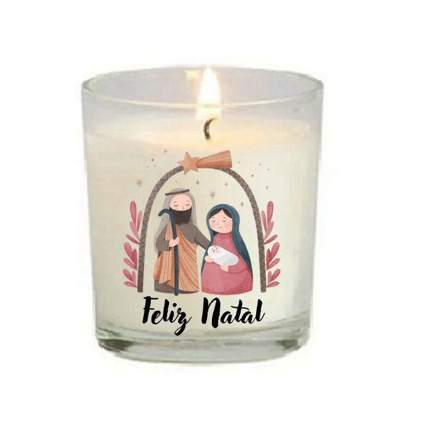 Vela Aromática Personalizada Natal 200g