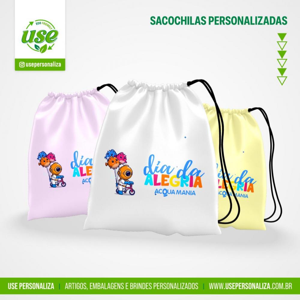 Mochilas Personalizadas com temas da sua festa ou evento.