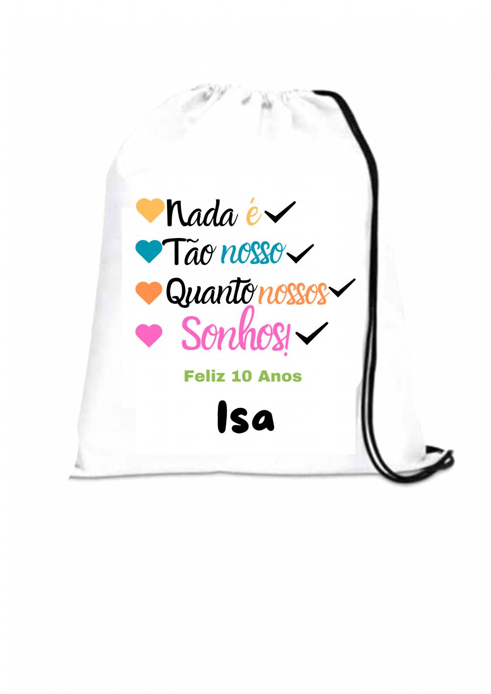 Mochilas Personalizadas com temas da sua festa ou evento.