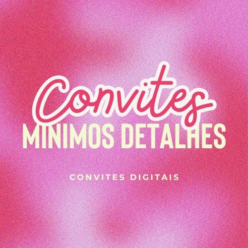 Convites Mínimos Detalhes