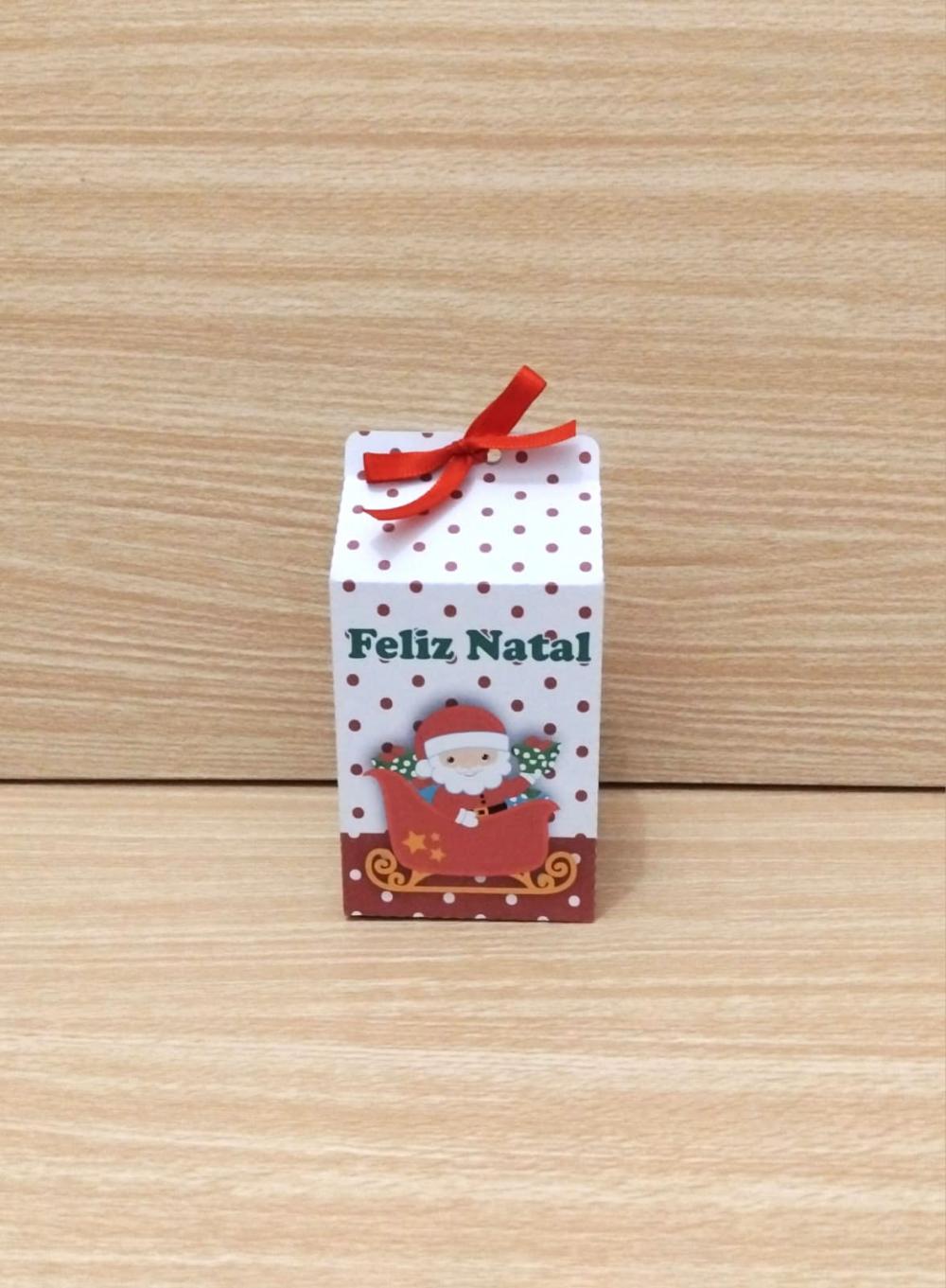 Caixinha Milk natal - lembrancinha