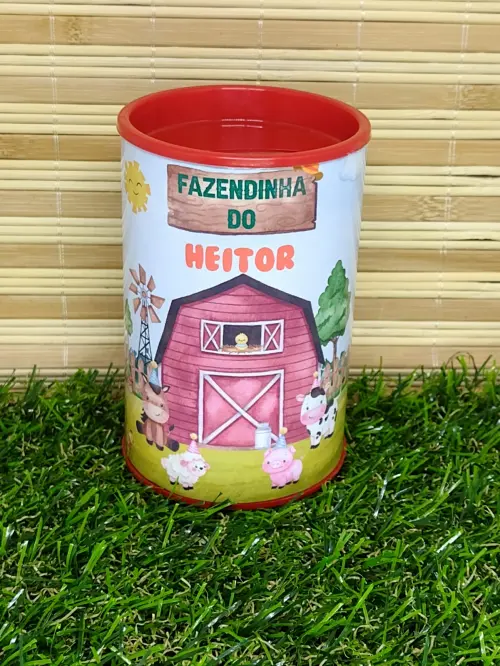 Cofrinho personalizado Fazendinha