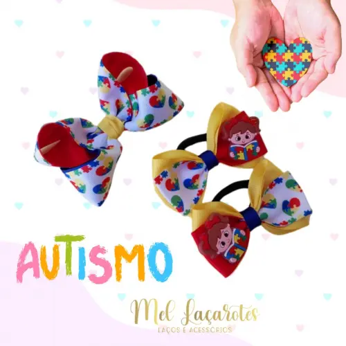 Kit de laços Autismo