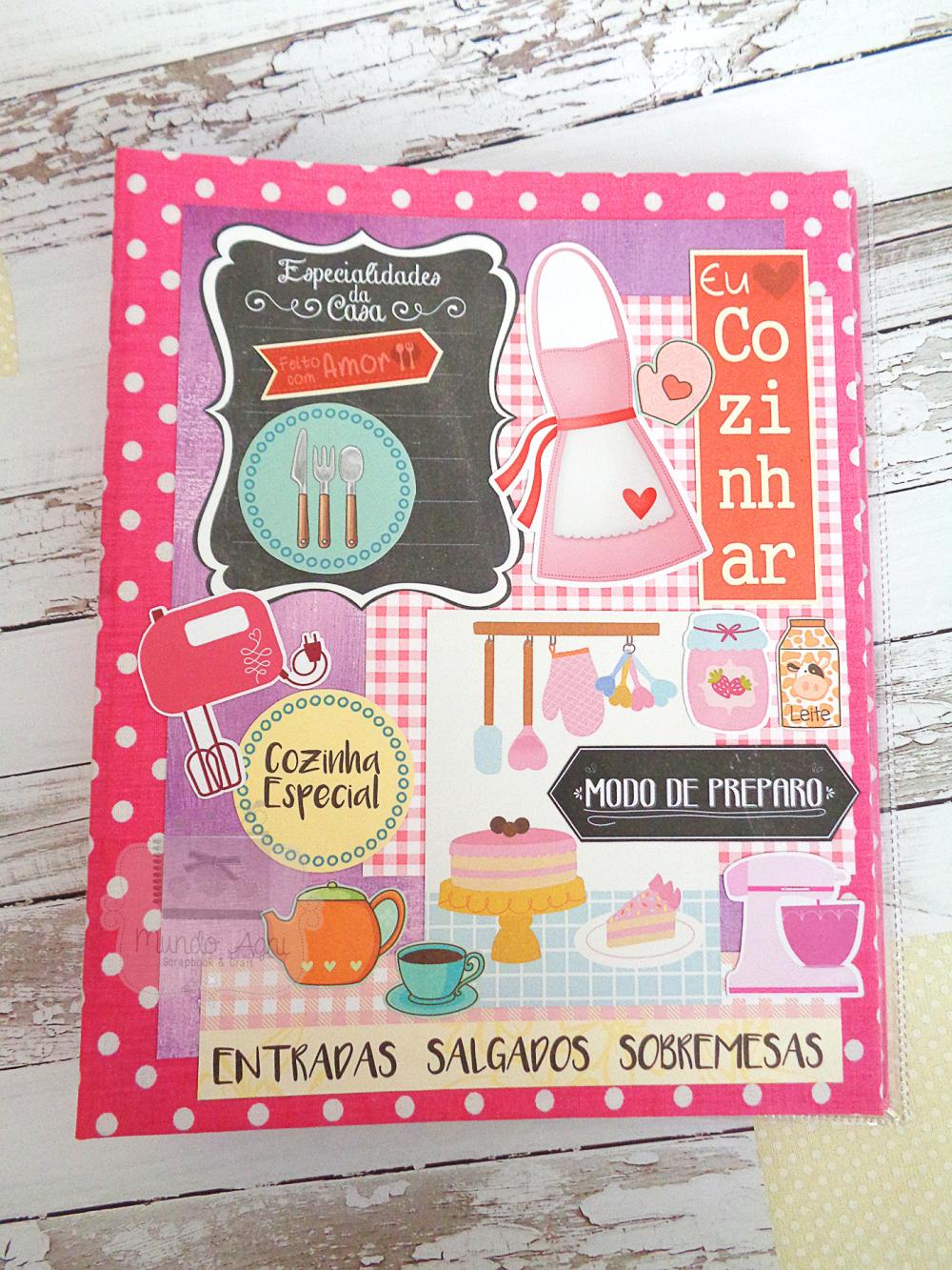 Fichário Personalizado para Receitas A5