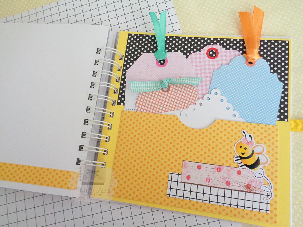 mini album personalizado scrapbook