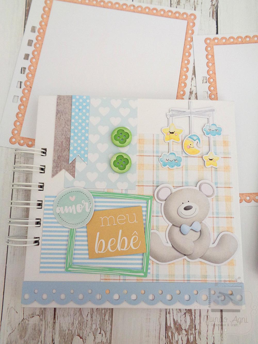 mini album personalizado scrapbook