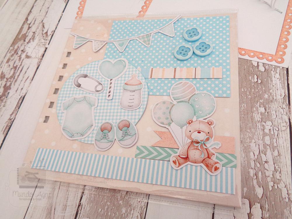 mini album personalizado scrapbook