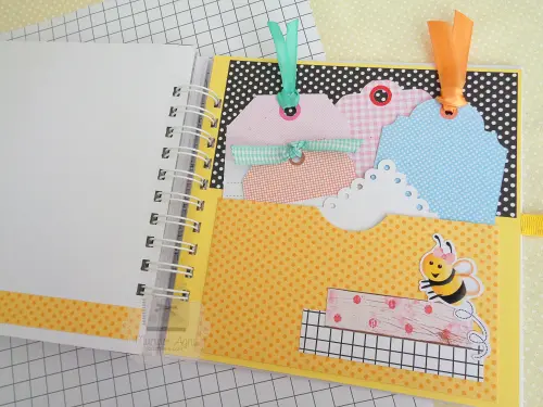 mini album personalizado scrapbook