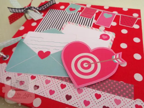 mini album personalizado scrapbook