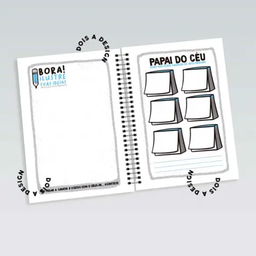 Meu plano B conta o TDAH - Caderno Planner para Planejamento Sema