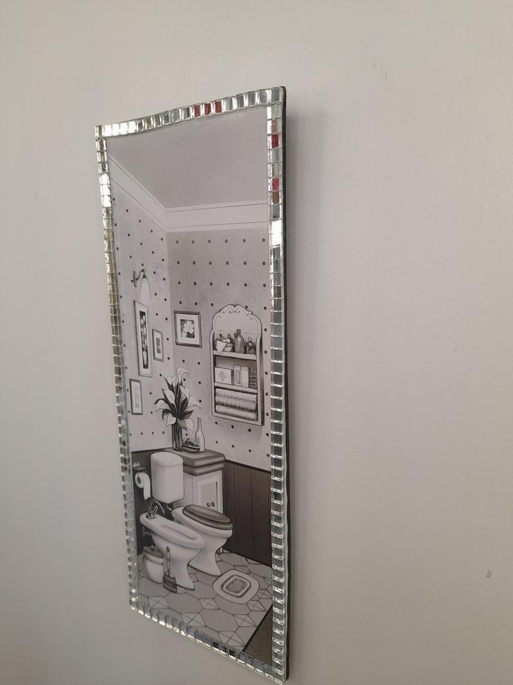 Quadro em mdf para Decorar Lavabo