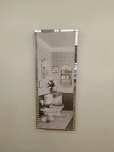 Quadro em mdf para Decorar Lavabo