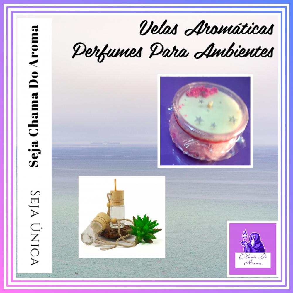 Kit Gesso Perfumado Vela Aromatica Chama Do Aroma Velas Vegetais