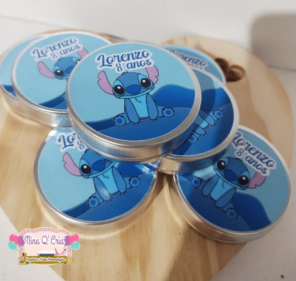 Kit 120 Itens Personalizados Stitch