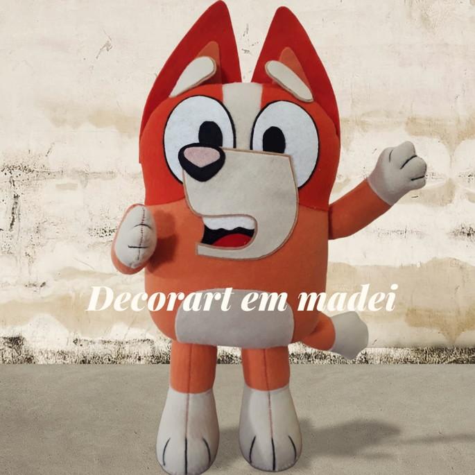 Boneco decoração feltro Cachorrinha Bingo