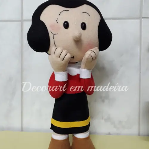 Olívia Palito boneca decoração em feltro