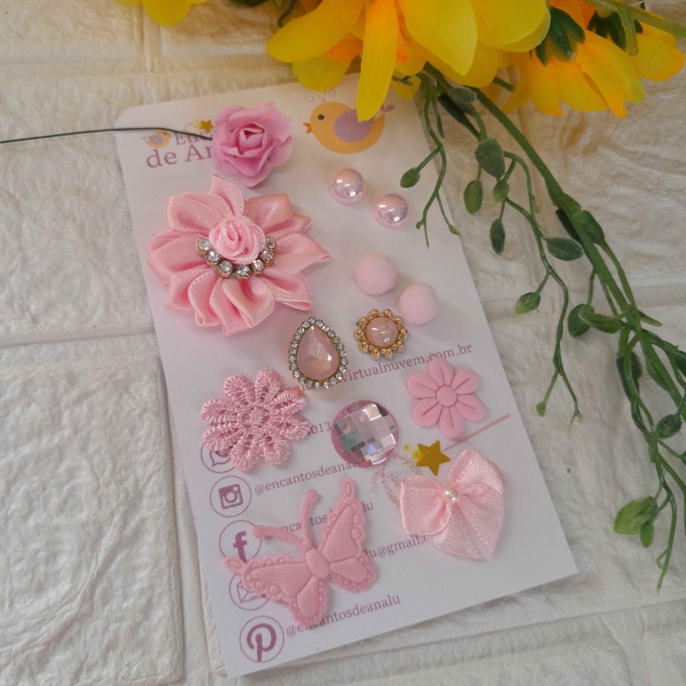 Kit de  Embellishment - Kit único e exclusivo